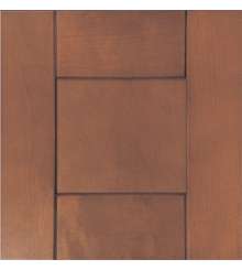Фасад из массива березы Hellen Farben WOOD 1